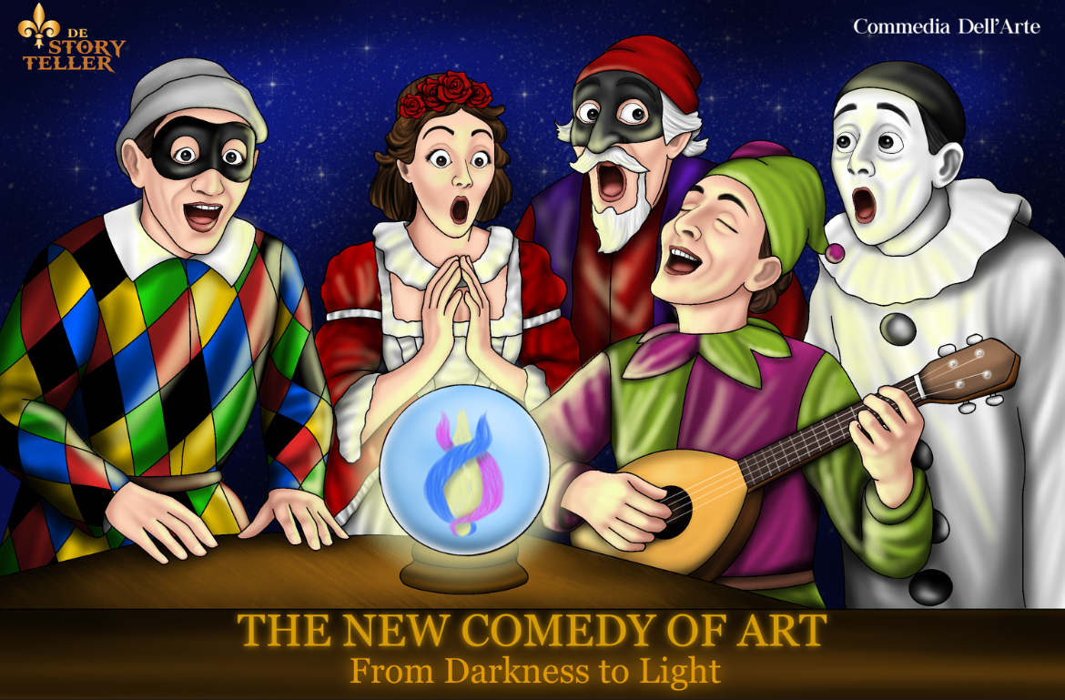 The New Comedy of Art Banner